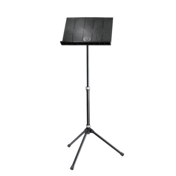 K&M Orchestra Music Stand - Black 12120-000-55 (collapsable desk, with bag)