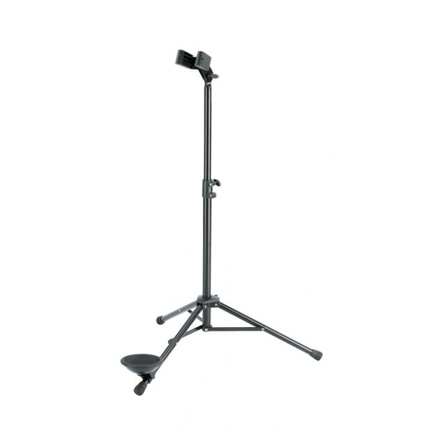 K&M Bassoon/Bass Clarinet/Alto Clarinet Stand - Black No. 15010-011-55