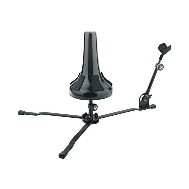 K&M French Horn Stand, Nickel No. 15140