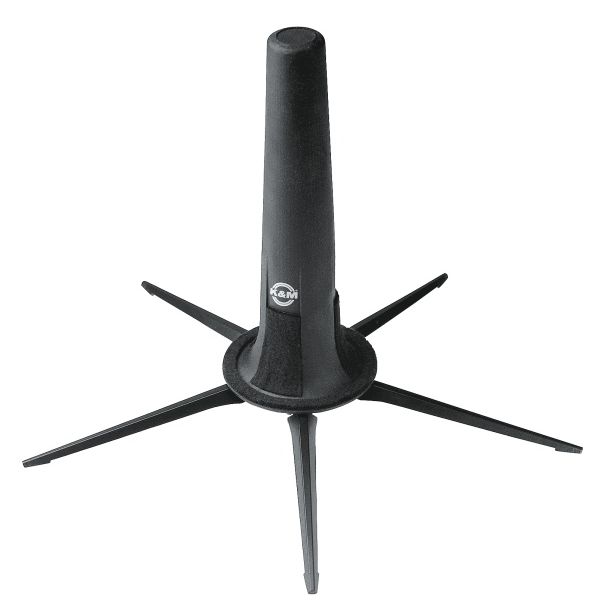 K&M Soprano Sax Black Stand (Stored In Bell) 15290-000-55