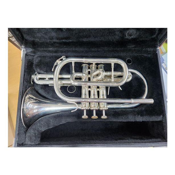 Used Bb Cornet Jupiter JCR520M Silver SN: L30895