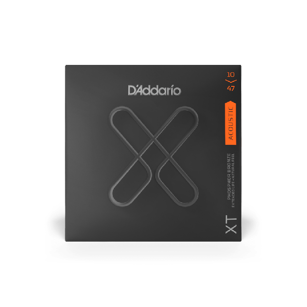 D'Addario Acoustic Guitar String Set XT Phos Bronze X-Light XTAPB1047