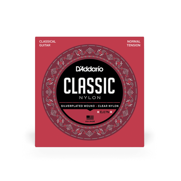 D' Addario Classical Guitar Nylon Strings Set Normal Tension EJ27N