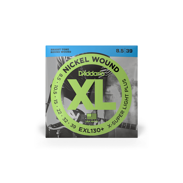 D' Addario Electric Guitar Strings set Extra Super Light Plus 8.5-39 EXL130+