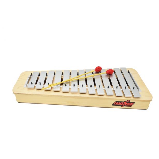 Hau Sheng Orff Metallophone Soprano 16bars (Compact, with Bag) HMSS-16