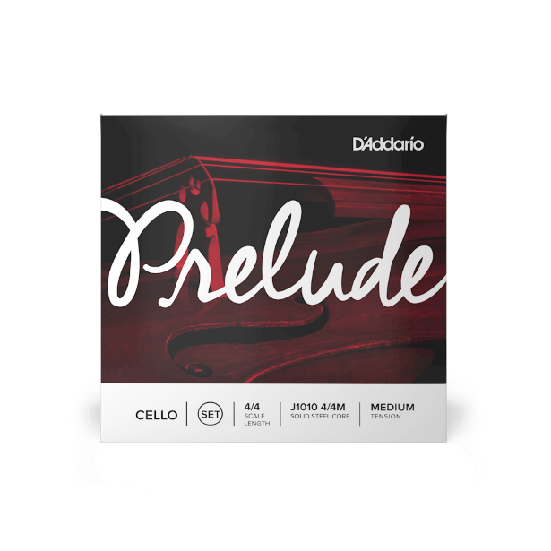 D' Addario Prelude Cello String Set 4/4 Scale Set Medium Tension J1010 4/4M
