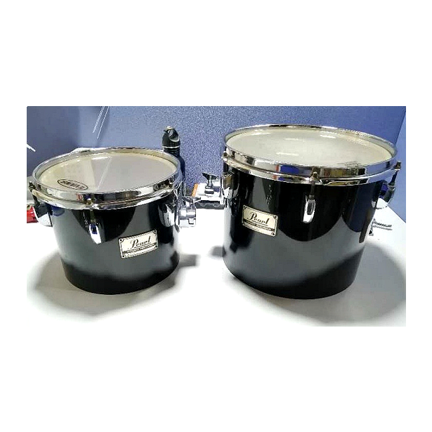 Used Pearl Concert Tom Tom (Set of 2) Black