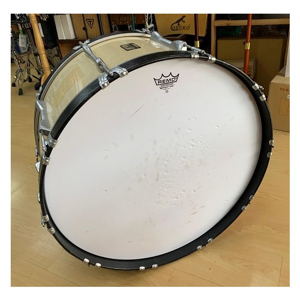 Used Marching Bass Drum SN:192420 28" x 14 "