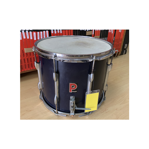 Used Premier Marching Snare Drum Blue