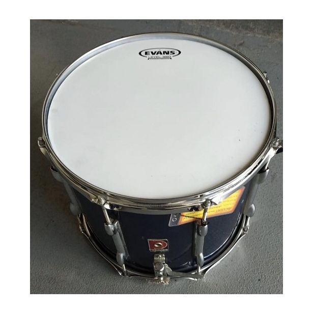 Used Premier Marching Snare Drum Navy Blue