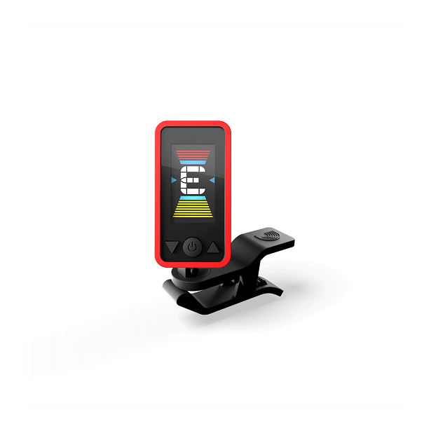 D'Addario Planet Waves Eclipse Headstock Tuner (Red) PW-CT-17