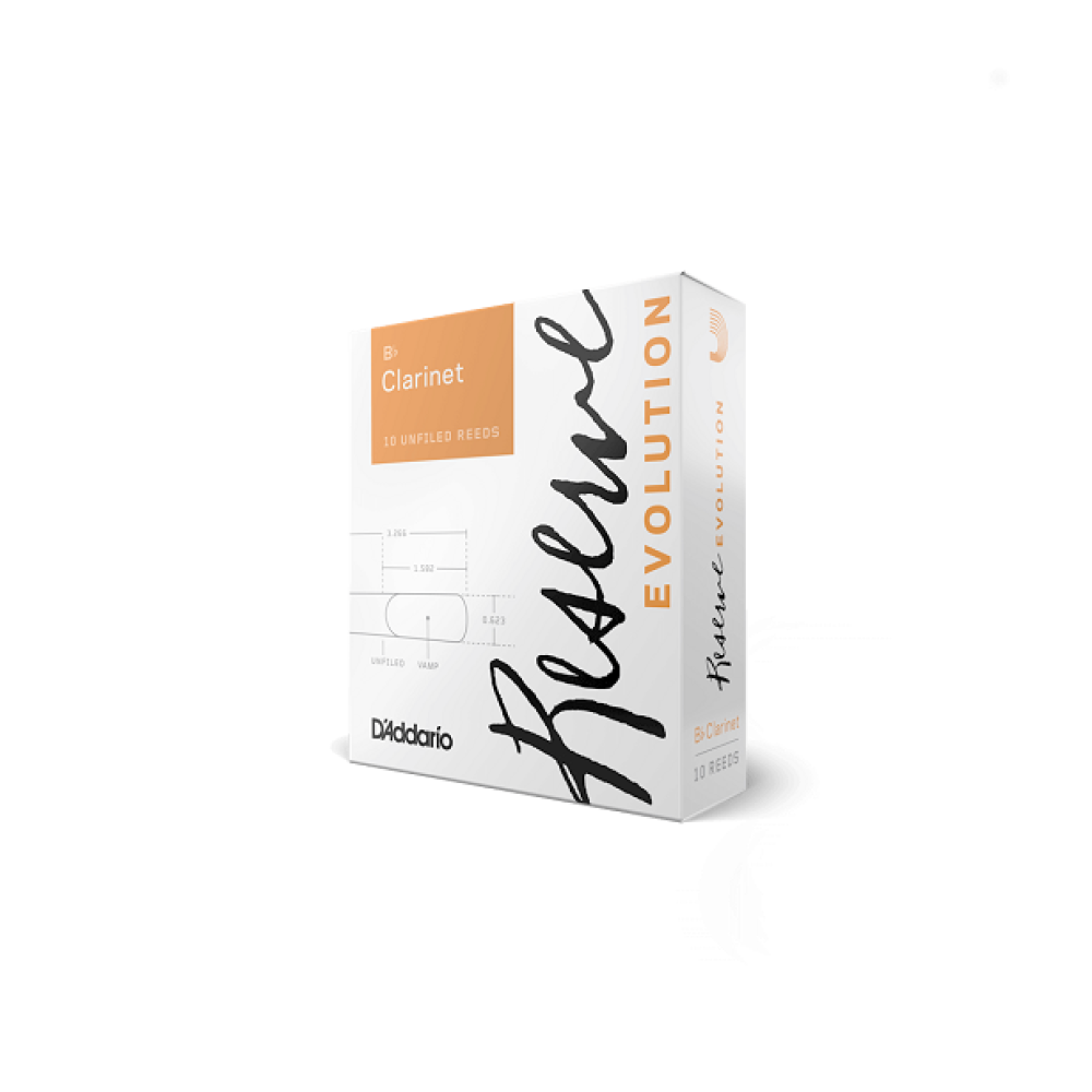 D'Addario Reserve Evolution Reeds Bb Clarinet