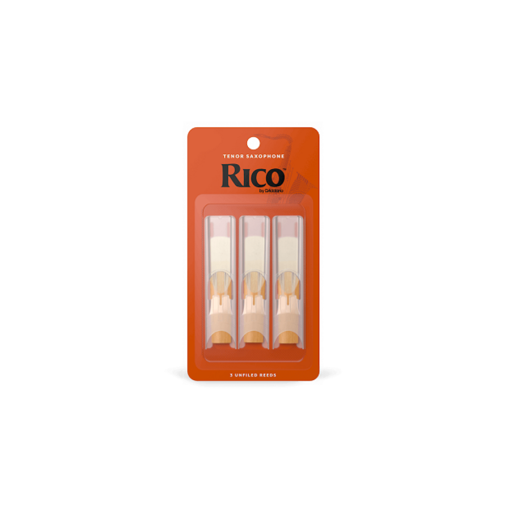 Rico 3 Pack Reeds Tenor Saxophone
