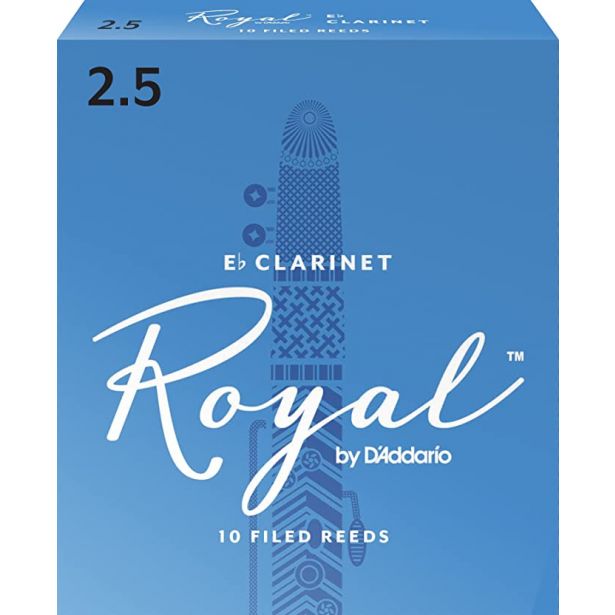 Rico Royal Reeds Eb Clarinet No. 2.5