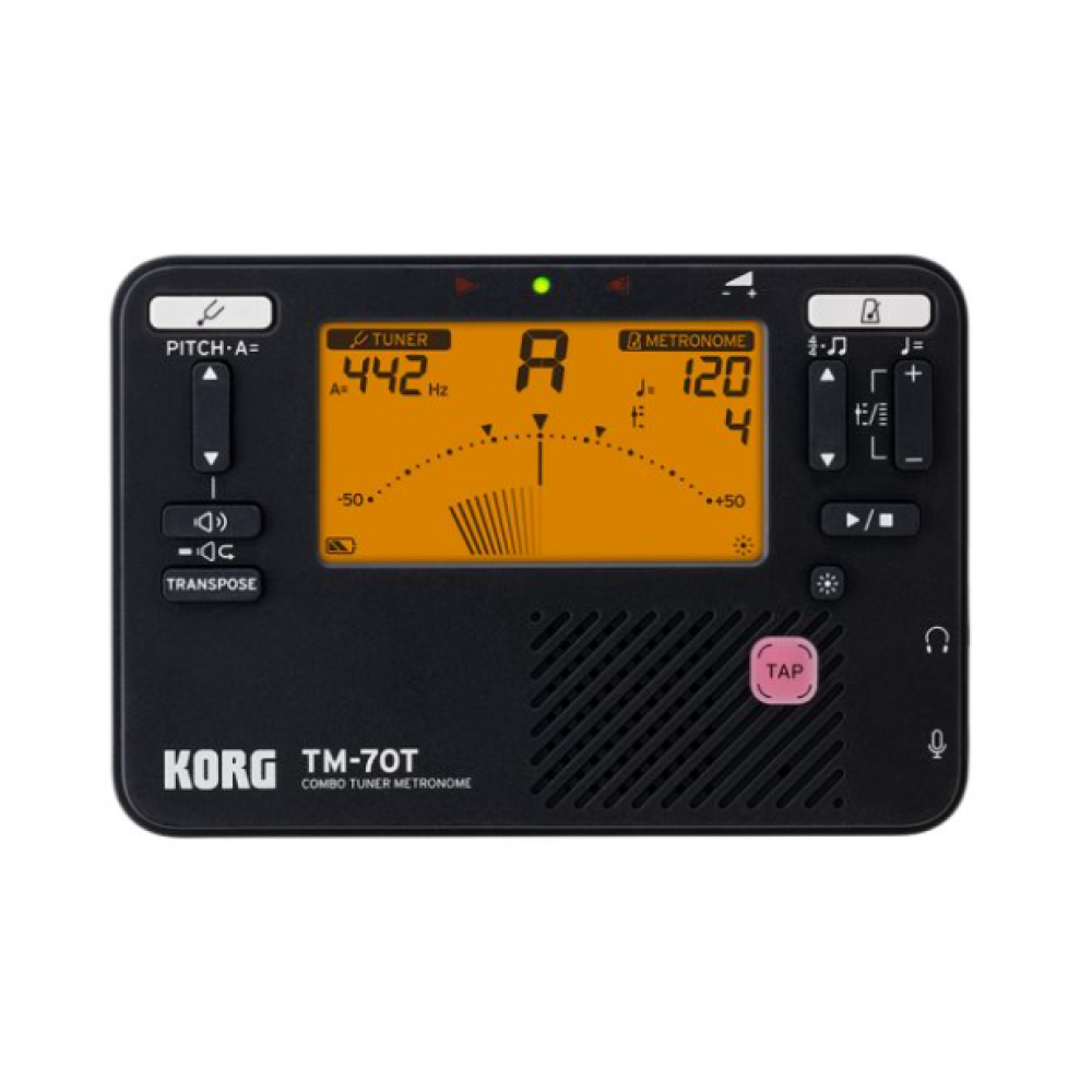 Korg Tuner and Metronome TM70T (only compatible with CM400 mic)