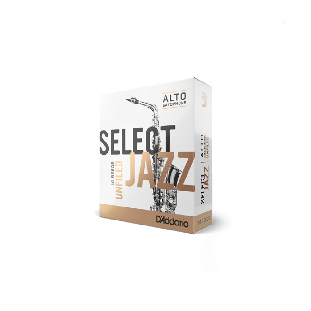 D'Addario Select Jazz Unfiled Reeds Alto Saxophone