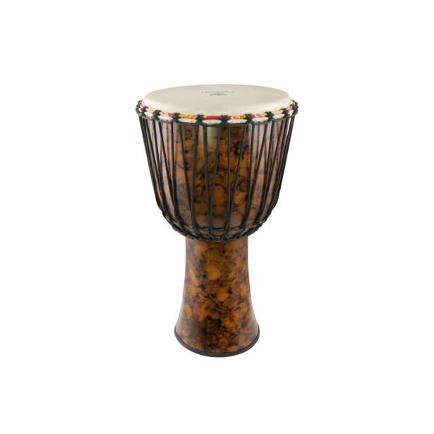 Tycoon 10 inch Djembe Fiberglass Shell Rope-Tuned -MA Finish TFAJ-10 MA
