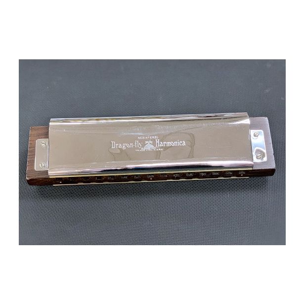 Used Tombo Dragonfly Harmonica Contrabass 1140N