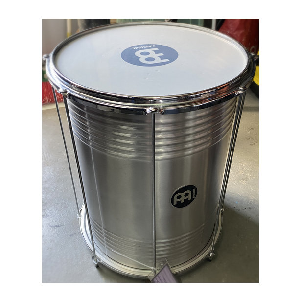 Used Meinl Brazilan Drum Silver 17 inch #1