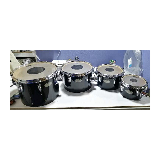 Used Yamaha Concert Tom Tom (Set of 4) Black
