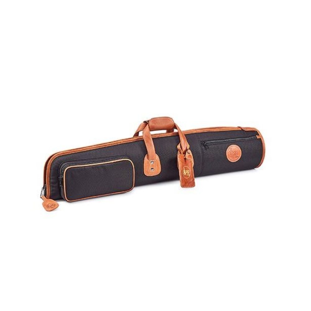 GARD Elite Straight Soprano Sax Gig Bag in Black Nylon Cordura with Tan trims Elite 101-ESK