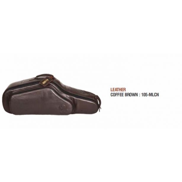 Gard Bags Tenor Sax European Model Pro Series Gig Bag 105C-MLCN (Leather -Coffee Brown)
