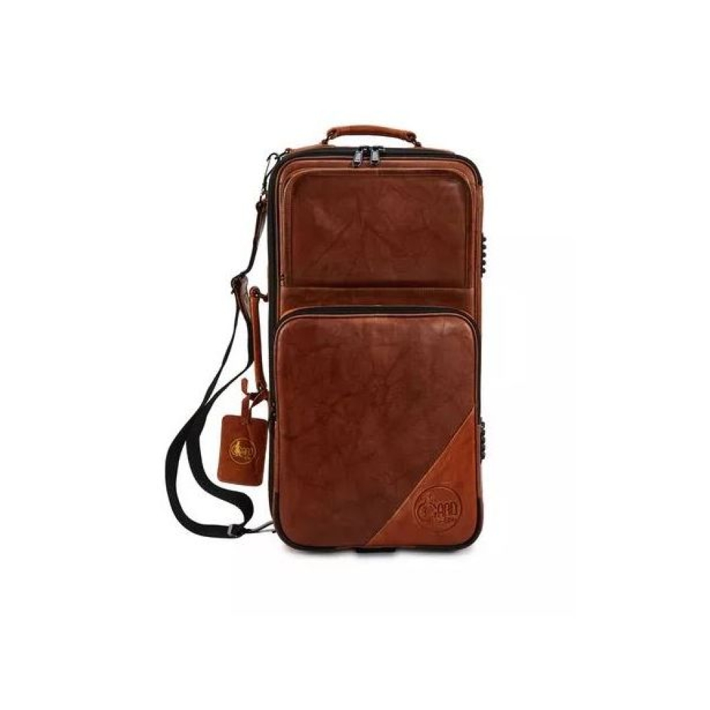 Gard Bags Compact Triple Trumpet Gig Bag Elite 5-ECLN-LT (Antique Dark Natural Tan)