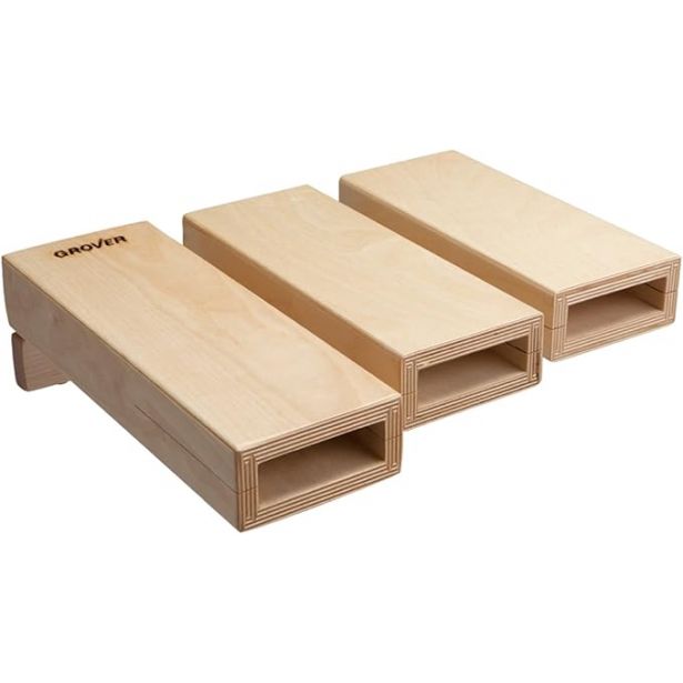 Grover 3-piece Bass Temple Block Set TPB-XB