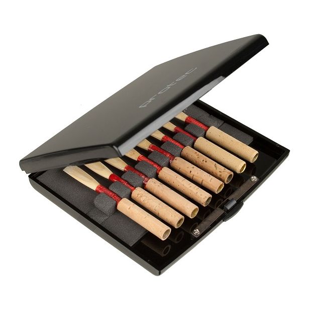 Protec Opaque Black Oboe Reed Case A252 (Holds 8 reeds)