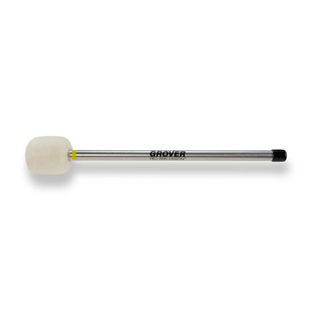 Grover Bass Drum Mallet Aluminum Handle Legato (Yellow) BDM-1A