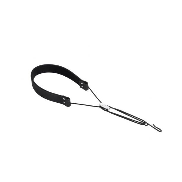 Bambu Tenor / Baritone Sax Padded Leather Neck Strap Black CAT01