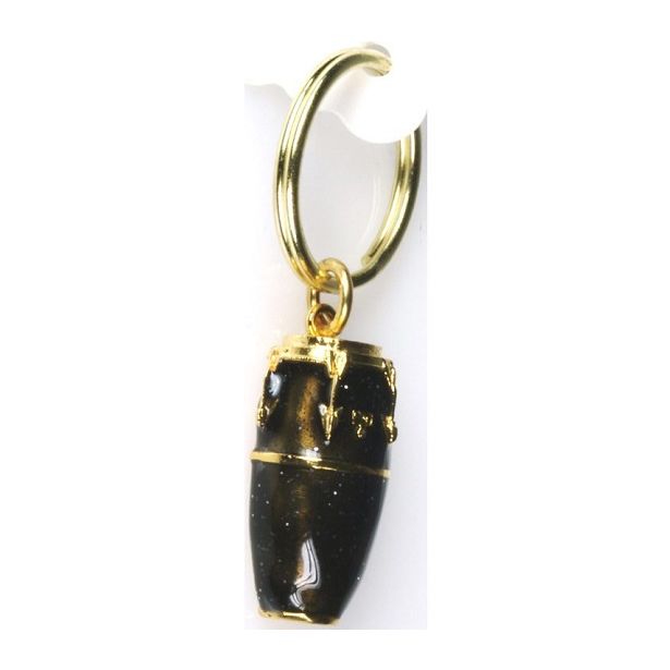 Conga Keychain Gold and Black FPK579GBK