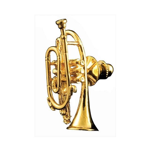 Cornet Gold Pin FPP604G