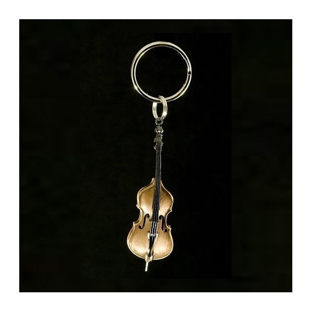 Double Bass Bronze Keychain FPK597BZ