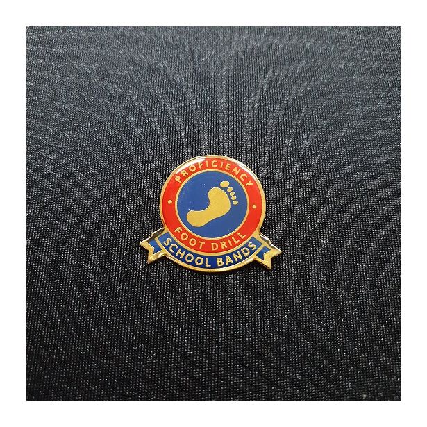 Foot Drill Badge (Blue)