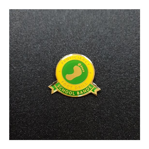 Foot Drill Badge (Green)