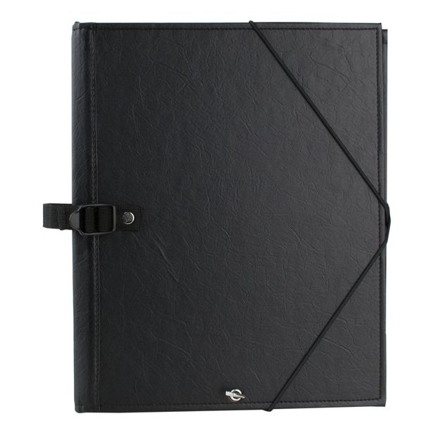 Music Folder - Choral With Retaining String, Handle, & Adjustable Handle Model: FSA1E