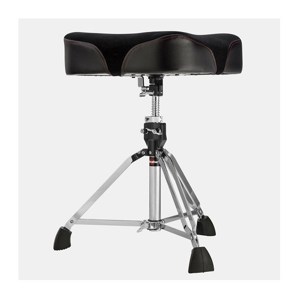 Gibraltar Drum Throne Moto Style Cordura/Vinyl Seat with Extra Soft Foam 9608OS