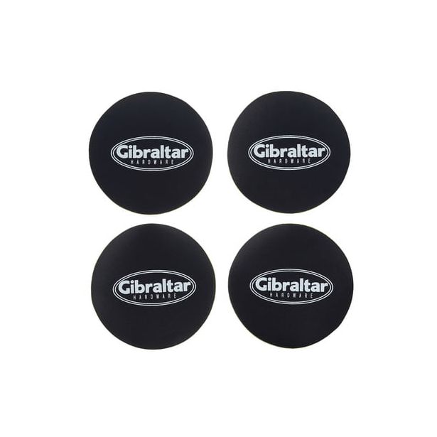 Gibraltar Vinyl Leather Bass Drum Beater Pad, 4 pcs per header card pack SC-BPL