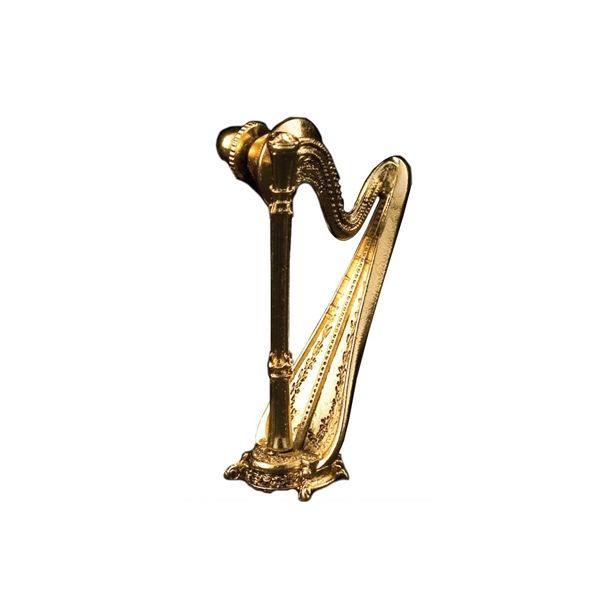 Harp Gold Pin FPP586G