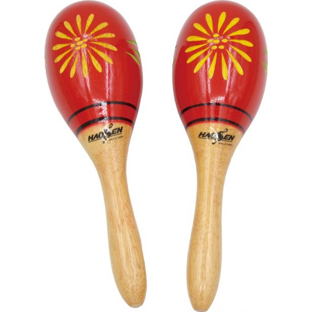 Hau Sheng Wood Maracas ( 9 inch) HM120S