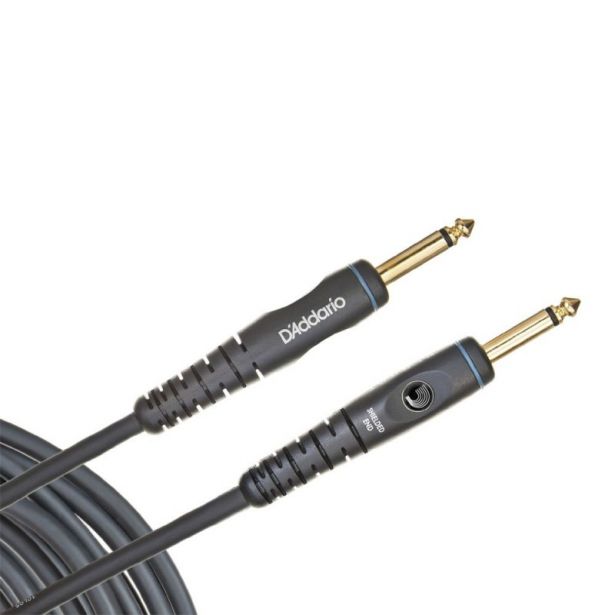 Planet Waves D'Addario 15FT Custom Series Mono 1/4 Inch Instrument Cable PW-G-15