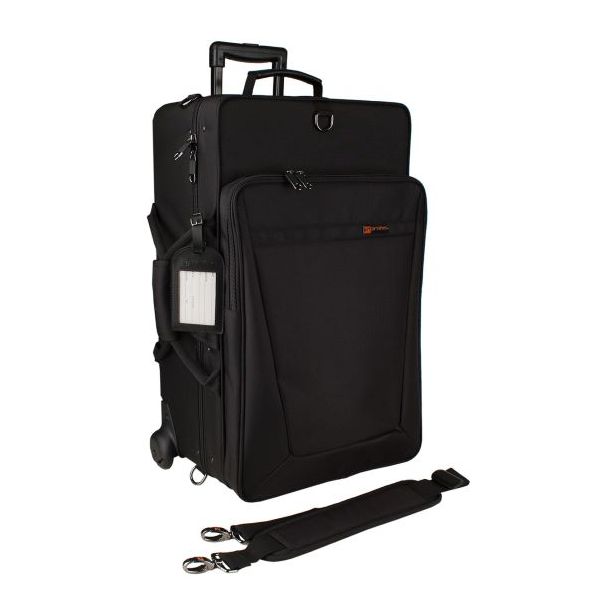 Protec Triple Trumpet IPAC Black Case with wheels IP301TWL