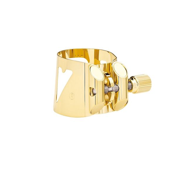 Vandoren Soprano Sax Ligature Optimum Gold Finish w/Plastic Cap LC06P