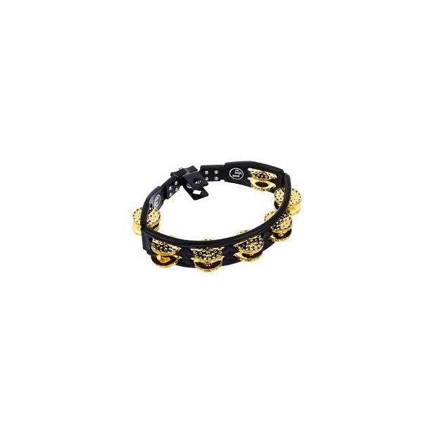 LP Cyclops Tambourine Dimpled Brass - Mountable LP179