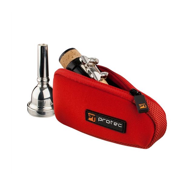 Protec Neoprene Mouthpiece Pouch (Trombone/Alto Sax/ Clarinet) Red N264RX