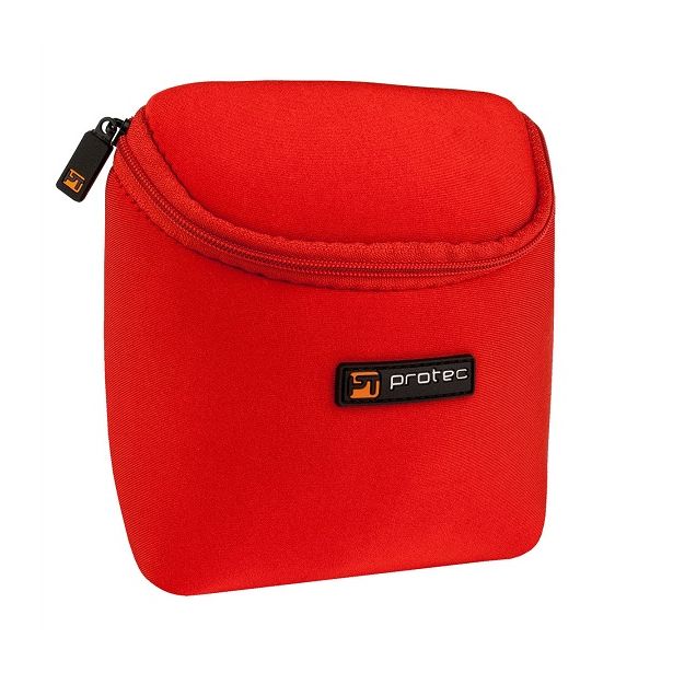 Protec 3-piece Neoprene Mouthpiece Pouch (Tuba/Tenor Sax) Red N276RX