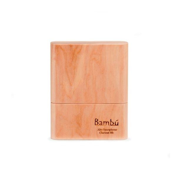 Bambu Handmade Wooden Alto Sax / Bb Clarinet Reed Case (6 reeds) RA02