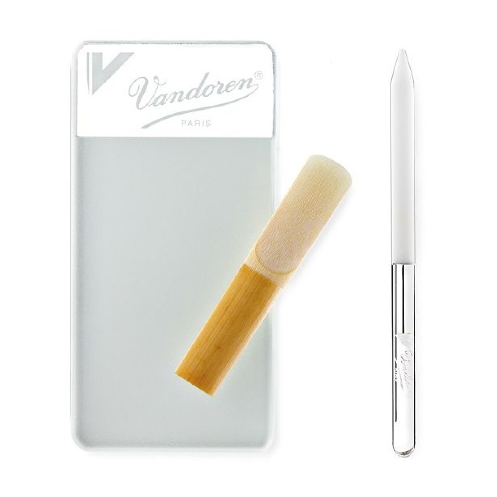Vandoren Glass Reed Resurfacer and Reed Stick RR200