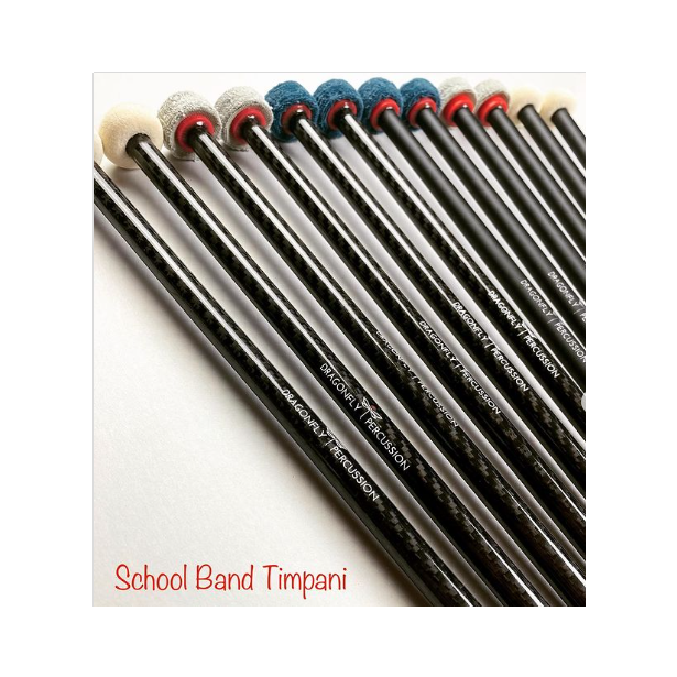 Dragonfly Percussion Timpani Mallets (School Band)